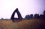 Luigi Stefan Varga. Cuplu, 1998, lemn, inaltimea 43 cm 